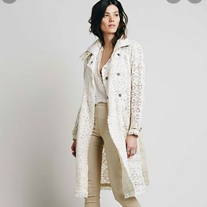**ISO** FREE PEOPLE LACE JACKET